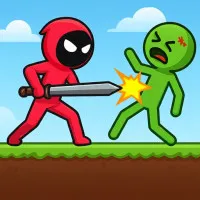 PLay Red Stickman vs Monster School now!