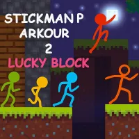 PLay Stickman Parkour 2: Lucky Block now!
