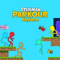 PLay Stickman Parkour Skyland now!